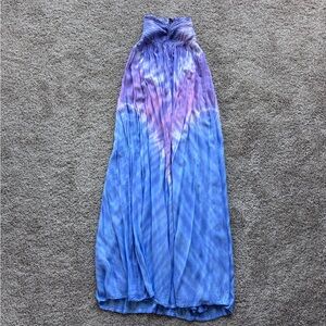 Tiare Hawaii Tie-Dye Maxi Dress in Purple & Blue